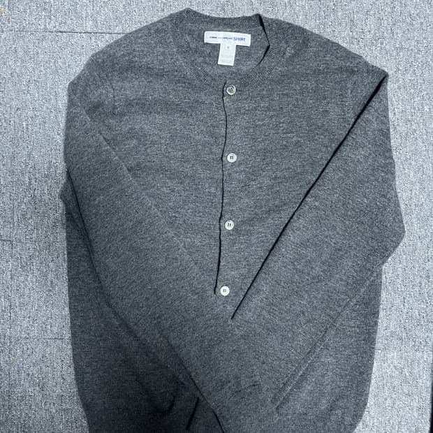 [m] Comme des garcons shirt wool 가디건