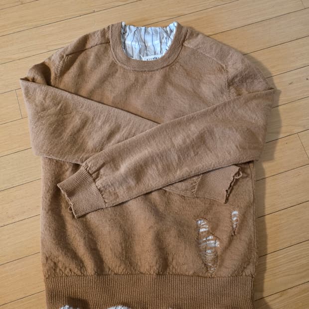 마르지엘라 레이어드 니트