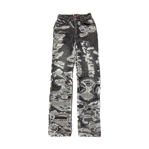 RECKLESS SCHOLARS 사시코 데님