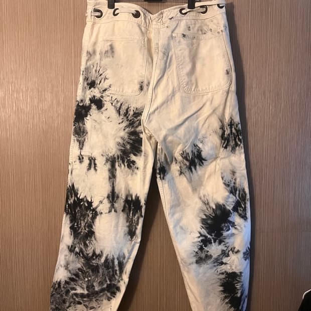 캐피탈 타이다이 서스펜더 팬츠