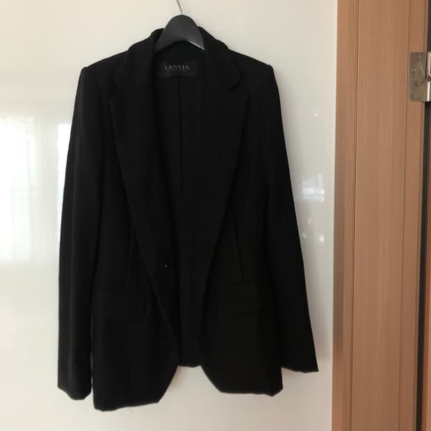 랑방컬렉션 캐시미어25 울자켓 경조사 결혼식 하객룩 올드머니룩 출근룩코트