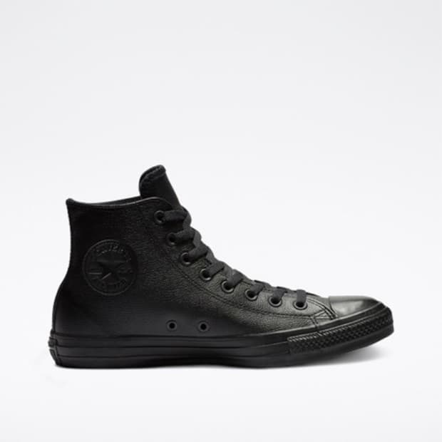 삽니다 컨버스 레더 모노블랙 어쩌구 270 275 