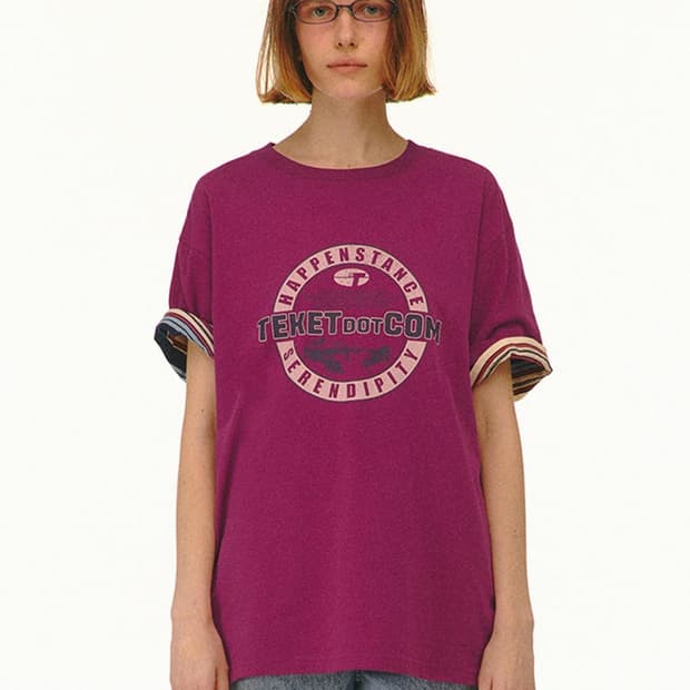 Teket 새상품 Lucky Tee Magenta S사이즈