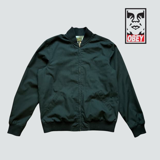 [S]OBEY 오베이 디테일 블루종