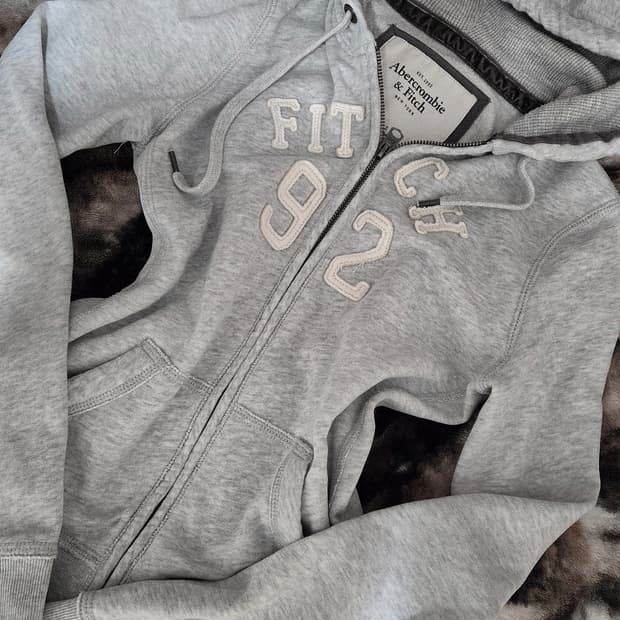 아베크롬비 딱붙 슬림핏 후드집업S