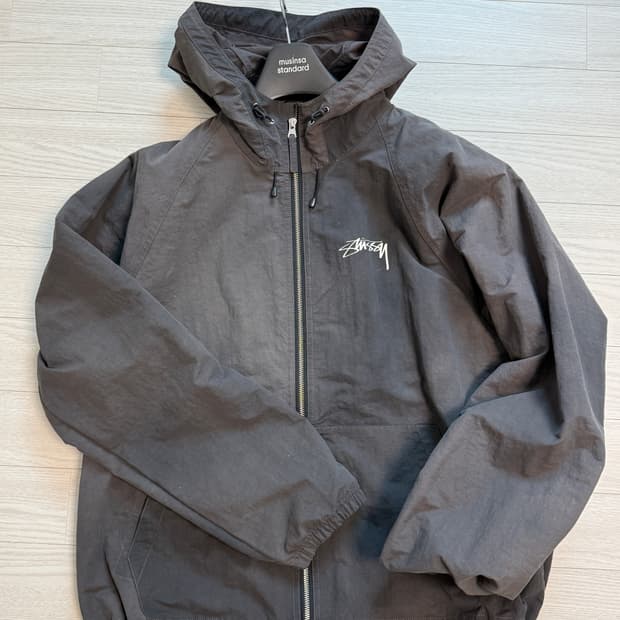 스투시 비치쉘 자켓 L 