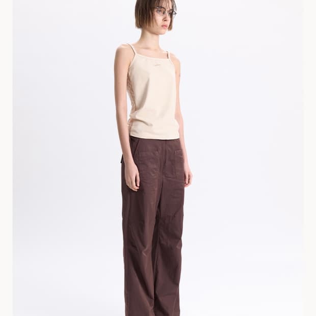 gyeong Mix Sleeveless_Beige