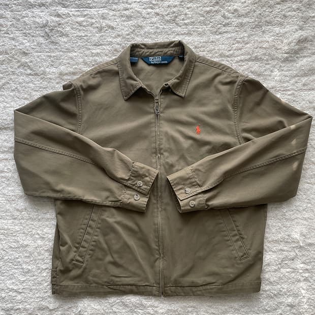 폴로 랄프로렌 오렌지포니 베이지 블루종