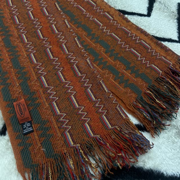 미쏘니 양모 패턴 머플러