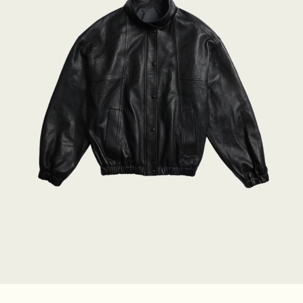 ribbonbit caden leather jacket