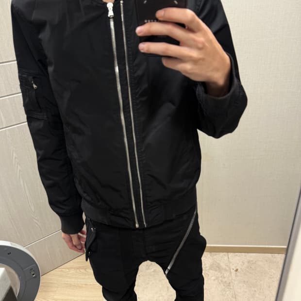 solid homme ma-1 jacket 48 size