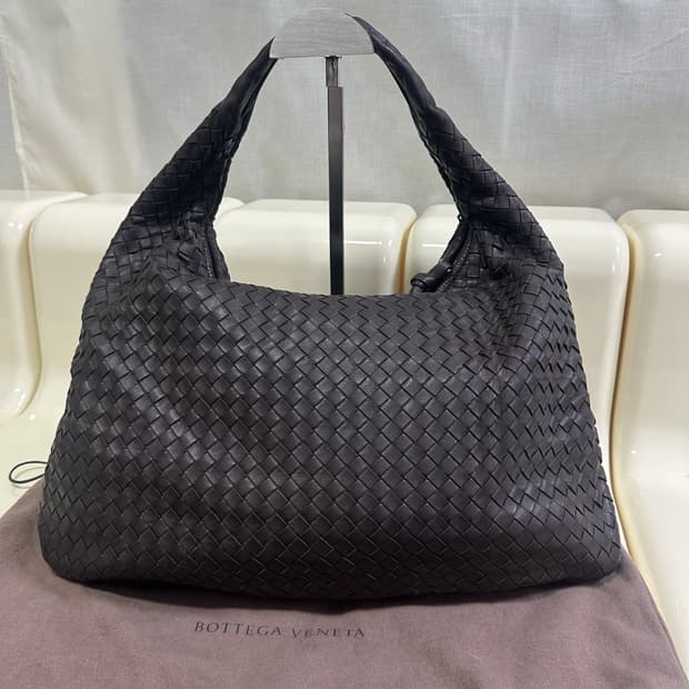 [A 정품] 보테가베네타 호보백 미디움 다크브라운