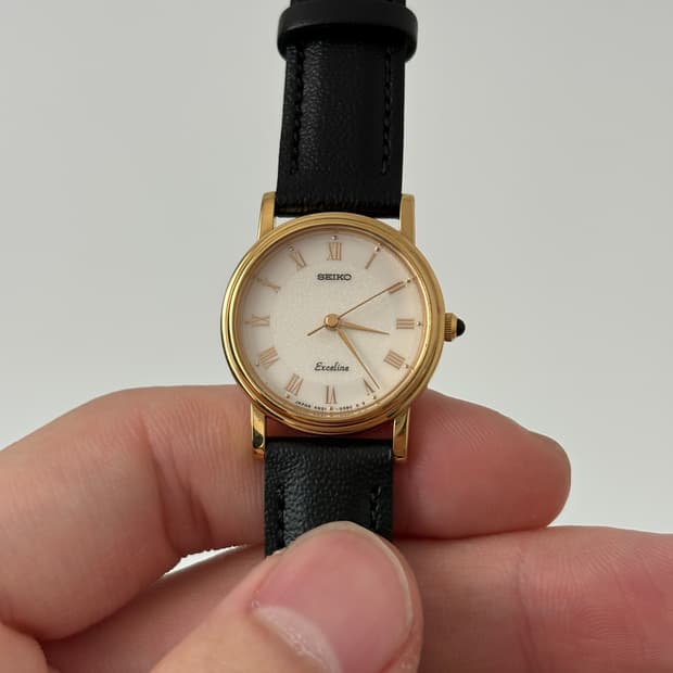 90s Exceline Roman Gold Ladies Quartz
