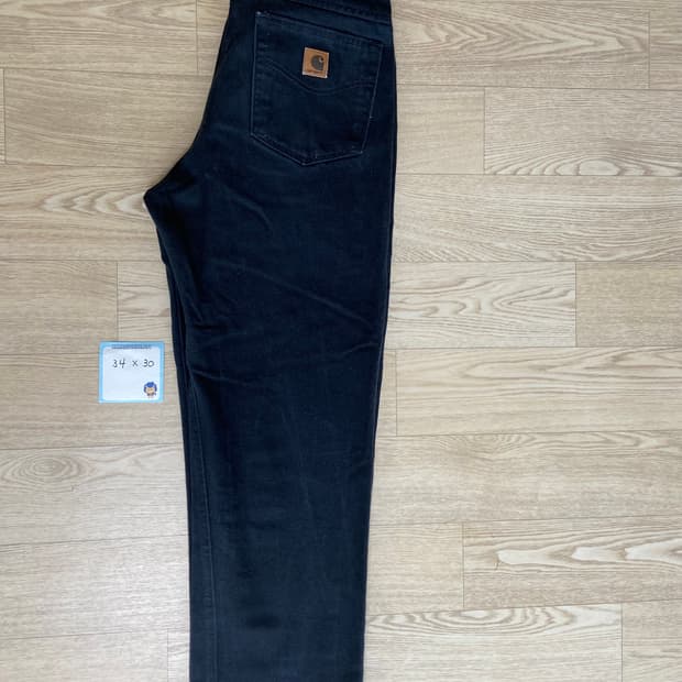 칼하트 블랙 데님