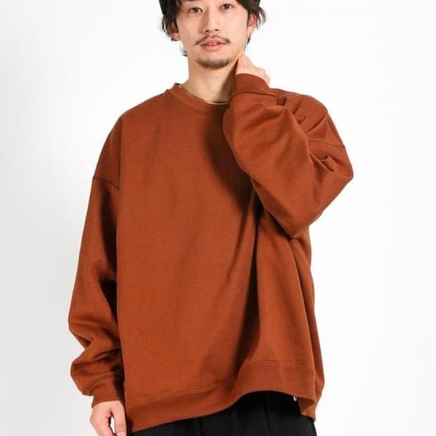 [2] 마카웨어 휴지 스웻 셔츠 피치 베이지 markaware