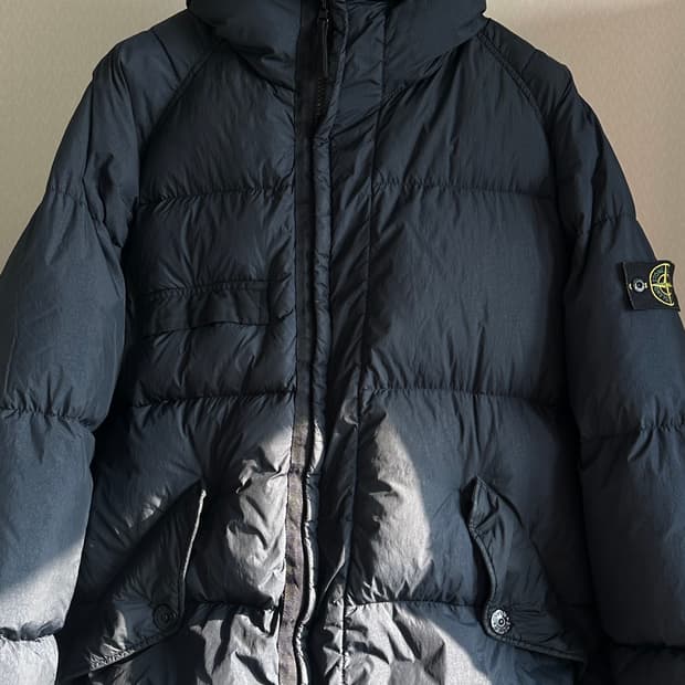 스톤아일랜드 크링클랩스 롱패딩 3XL(110)