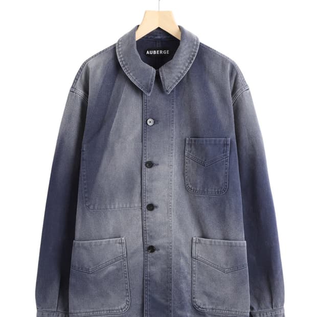 [42] 오베르쥬 24aw gabin 자켓 선번 네이비