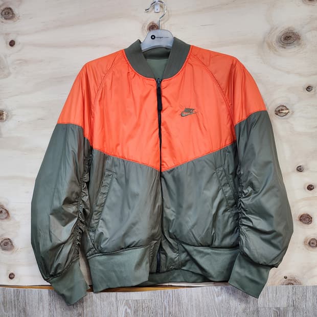 178) 나이키 NIKE 리버시블 AF1 MA-1 우븐 항공 자켓