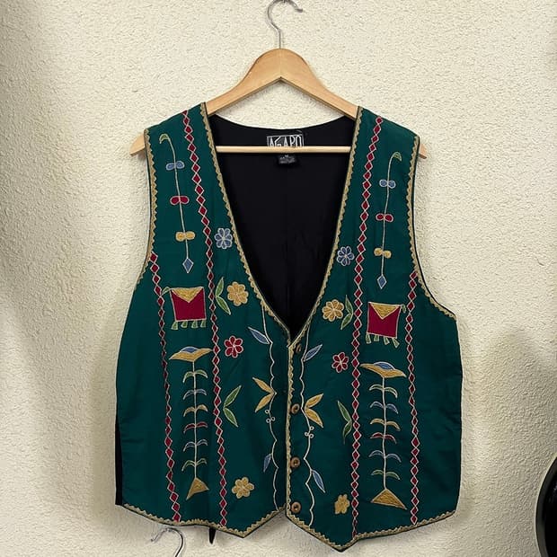 EMBROIDERED VEST