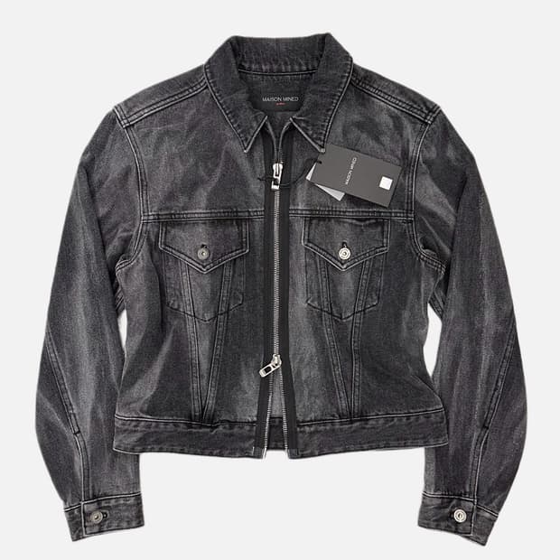 dark smoke denim jacket
