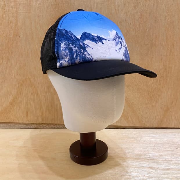 snowy mountain mesh cap 미국 빈티지 설산 매쉬캡