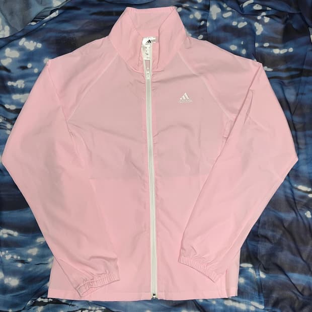 Adidas Pink&White Zip-up