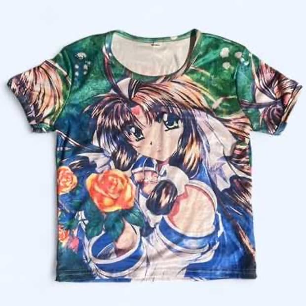 [새상품] 파랜드 틱택스 애니 프린팅 반팔 티셔츠