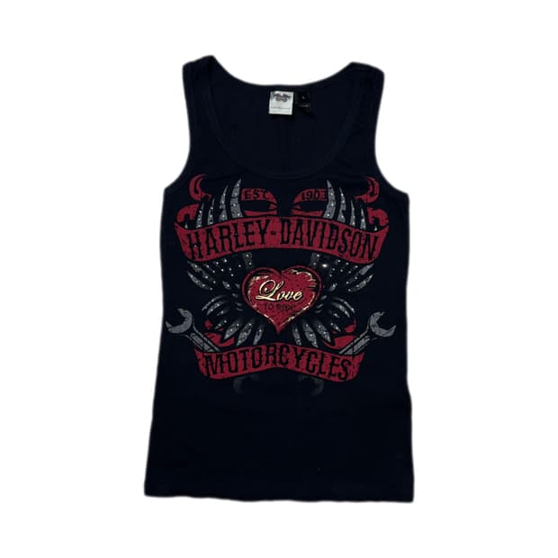 Harley Davidson USA 할리데이비슨 슬리브리스 나시 