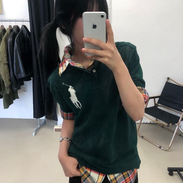 폴로 랄프로렌 빅포니 레이어드 코디