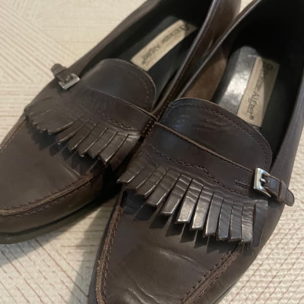 아이그너 브라운 단화