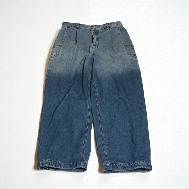 송지오 그라데이션 데님팬츠 46