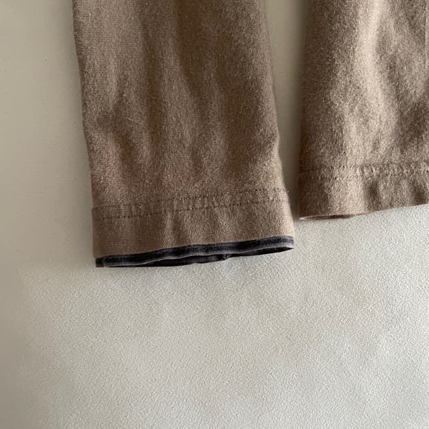 Japanese brown skull print sleeve