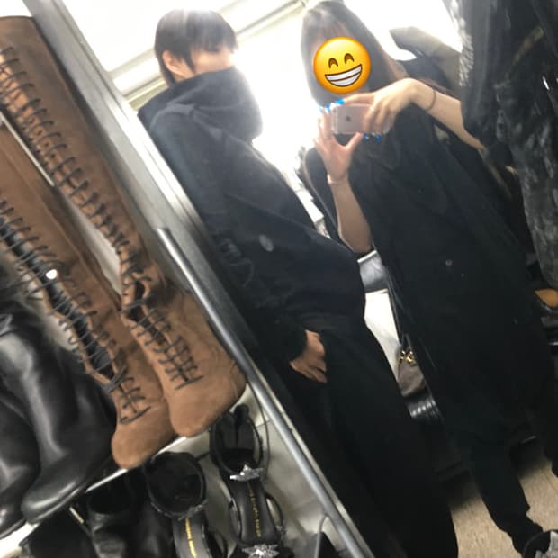 리넨 혼방 하이넥 후드 자켓