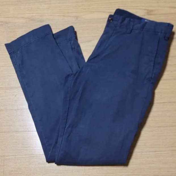 랄프로렌폴로네이비 면바지 남성 바지30