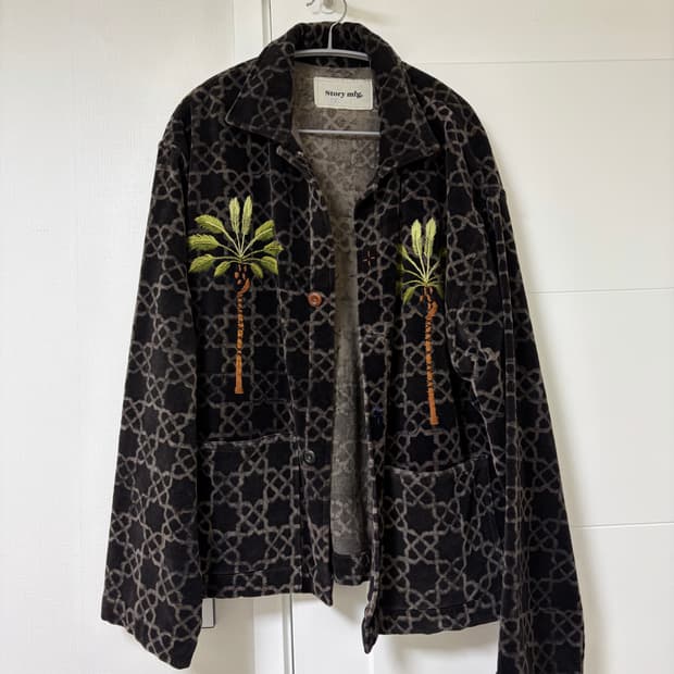 story mfg 자수자켓