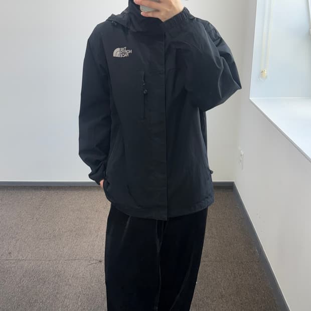 The north face 노스페이스 블랙 하이벤트 바람막이