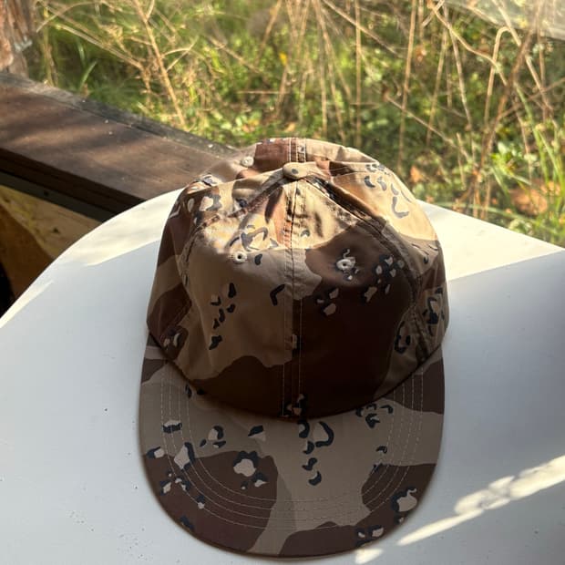 리서렉션 카모 일자캡