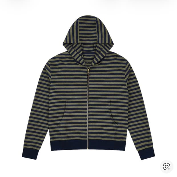 사파리스팟 원웨이 스트라이프 후디 집업