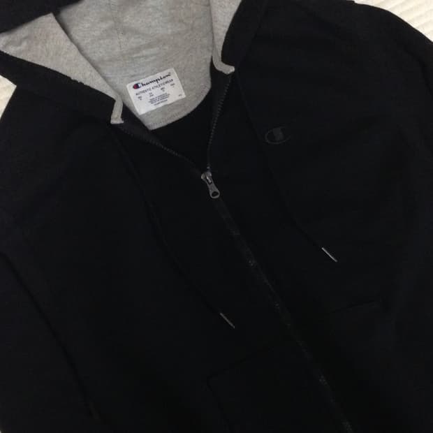 빈티지 챔피온 후드집업 L