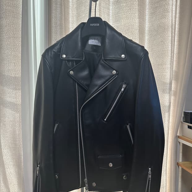 로파이 램스킨 라이더자켓 L