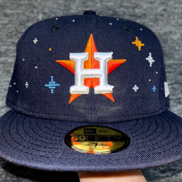 🧡🩵 New era custom cap 에센틱 휴스턴 볼캡 스냅백
