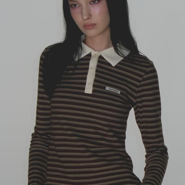 크랭크 멀티 스트라이프 셔츠