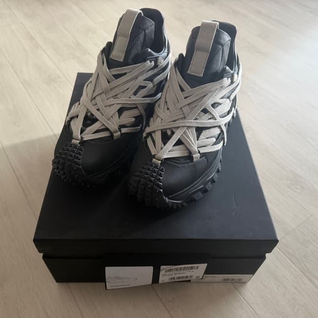 (43) 릭오웬스 X  몽클레르 26SS 스니커즈