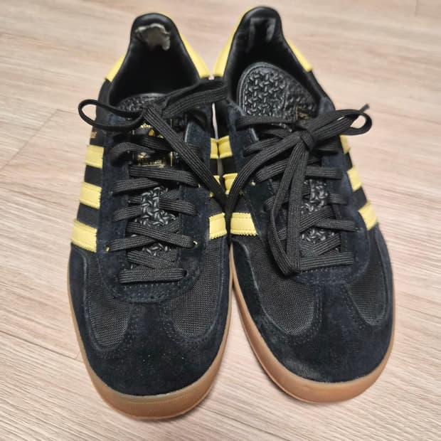 아디다스 가젤 블랙/옐로우