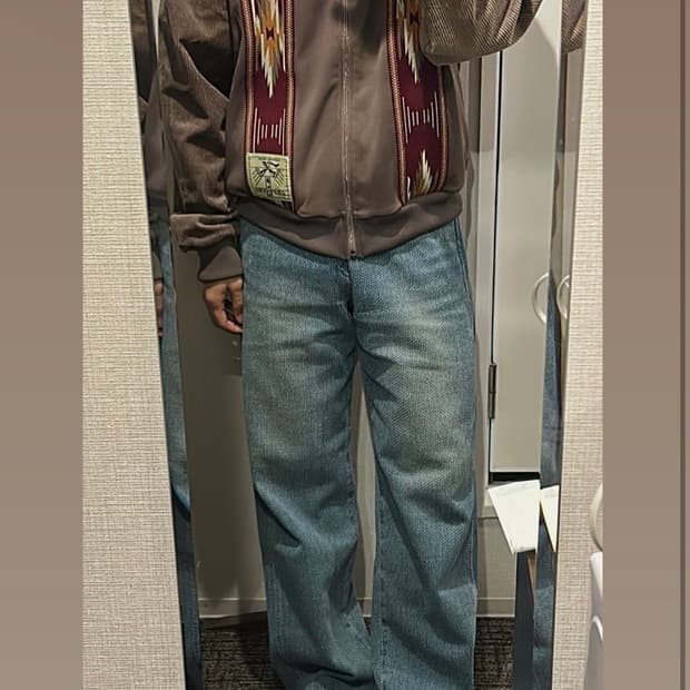 미시착 새상품)) 캐피탈 스무스 져지 브라운 