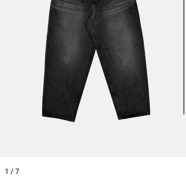 라브로스 데님 블랙 L