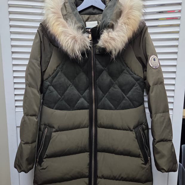 TNGT 라쿤카라 덕다운 패딩