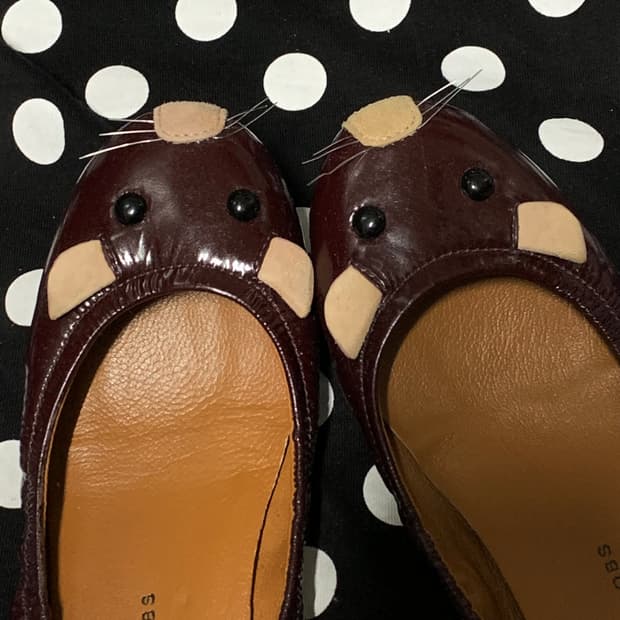 마크 바이 마크 제이콥스 마우스 플랫 슈즈