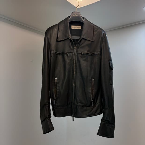 아르마니 레더자켓