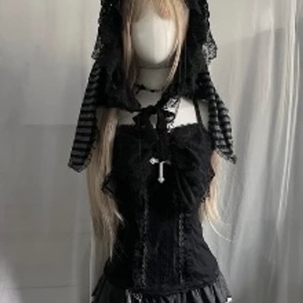 버니 레이스 보닛 갸루 고딕 우사미미